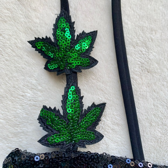 Dolls Kill Club Exx See Me Rollin’ Sequin Top and Shorts Set - Picture 8 of 17